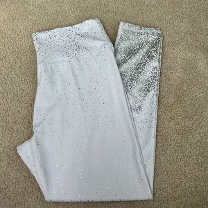 Bad Bunny Sparkling White Leggings